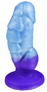 Голубой фаллоимитатор "Мартин small" - 21,5 см.