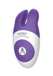 Фиолетовый вибростимулятор с ушками The Lay-on Rabbit