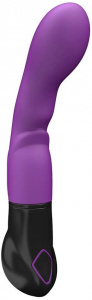 Фиолетовый вибратор для стимуляции G-точки Nyx - 20,1 см.