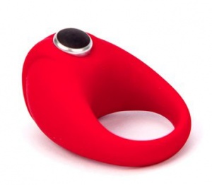 Эрекционное кольцо с вибропулей TLC Buldge Vibrating Silicone Cock Ring