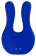 Синий клиторальный стимулятор Exceptional - 10,4 см.