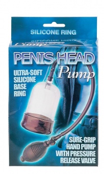 Помпа на головку фаллоса Penis Head Pump
