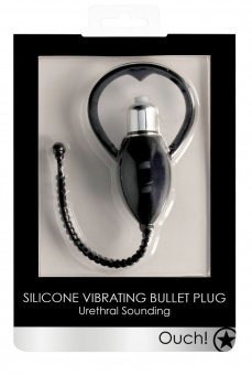    Urethral Sounding Vibrating Bullet Plug