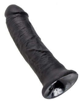 Чёрный фаллоимитатор Pipedream King Cock - 20,3 см