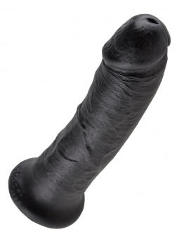 Чёрный фаллоимитатор Pipedream King Cock - 20,3 см
