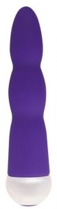 Фиолетовый вибратор Fashion Succubi Wavy Wand - 14,5 см.
